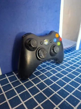 XBOX360 ORIGINAL MANDO NEGRO