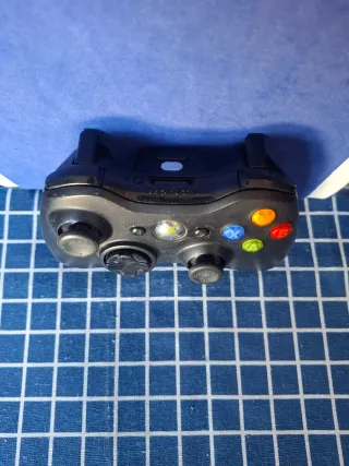 XBOX360 ORIGINAL MANDO NEGRO