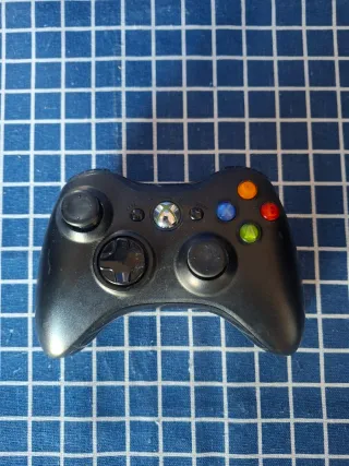 XBOX360 ORIGINAL MANDO NEGRO