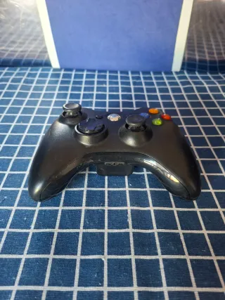 XBOX360 ORIGINAL MANDO NEGRO