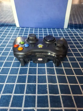 XBOX360 ORIGINAL MANDO NEGRO