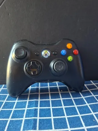 XBOX360 ORIGINAL MANDO NEGRO