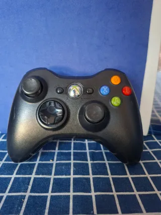 XBOX360 ORIGINAL MANDO NEGRO