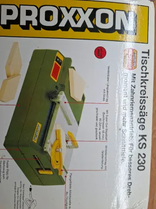 Sierra de mesa Proxxon KS 230