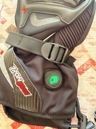 Guantes calefactables para moto