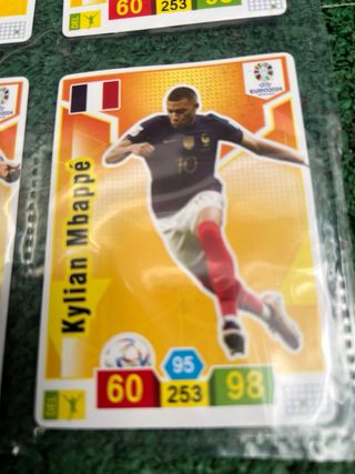 Lote 4 Cromos Eurocopa 2024 Alemania Kylian Mbappé