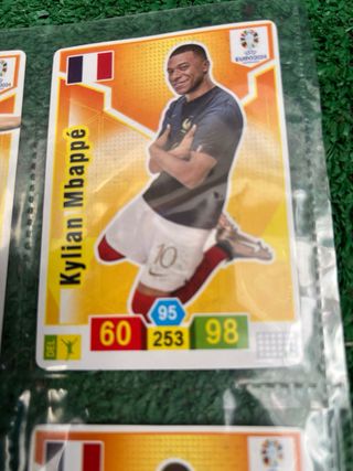 Lote 4 Cromos Eurocopa 2024 Alemania Kylian Mbappé