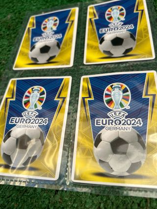 Lote 4 Cromos Eurocopa 2024 Alemania Kylian Mbappé