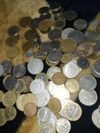 Lote 100 Monedas Francesas Antiguas Francos