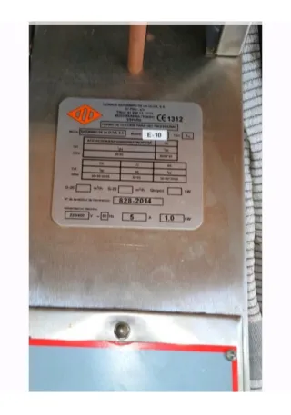 Horno industrial gas natural vendo o cambio