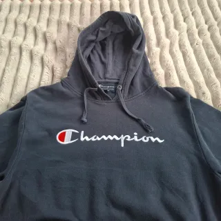 Champion Sweatshirt Navy Blue Size M