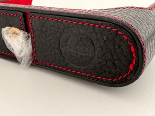 Fondello in pelle per Leica Q/Q2 rosso