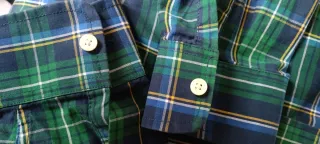 Preciosa camisa escocesa Abercrombie & Fitch tS