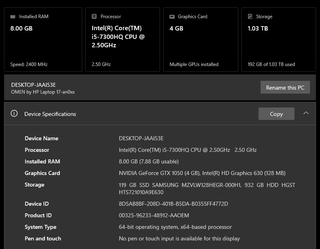 Portátil HP OMEN Gaming