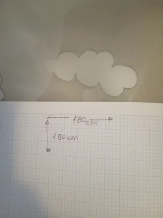 Retal Tela gasa infantil aviones y nubes