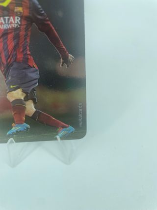 Messi Barcelona Metalcards Mundicromo 2015 Nº 622