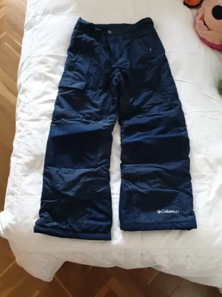 Pantalones de esquí Columbia azul marino