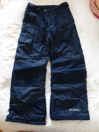 Pantalones de esquí Columbia azul marino