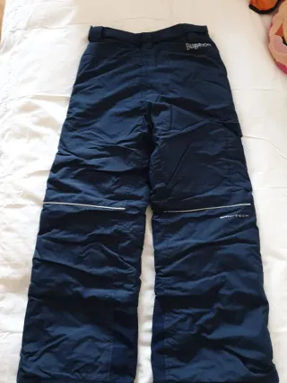 Pantalones de esquí Columbia azul marino