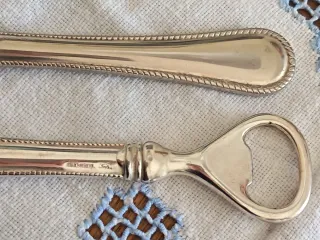 2 Apribottiglie Vintage Silverplated
