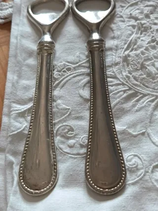 2 Apribottiglie Vintage Silverplated