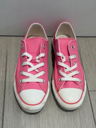 Converse rosas doble lengüeta