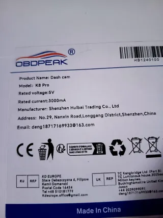 Pantalla Coche OBDPEAK K8 Pro 5K Carplay