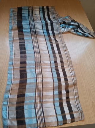 Set 3 foulard seta rosa e multicolor