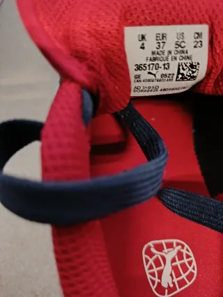 Zapatillas Puma niño talla 37