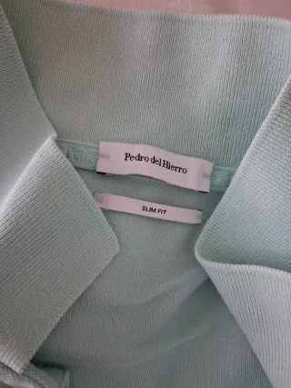 Polo Pedro del Hierro Talla S Slim Fit Verde
