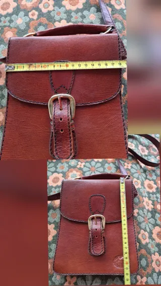 Bandolera Piel Vintage Color Miel