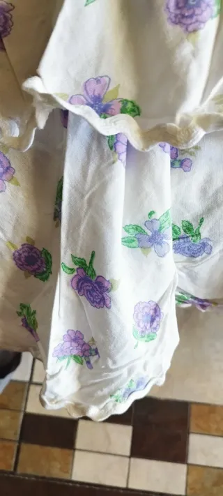 Vestido vintage años 70 floral