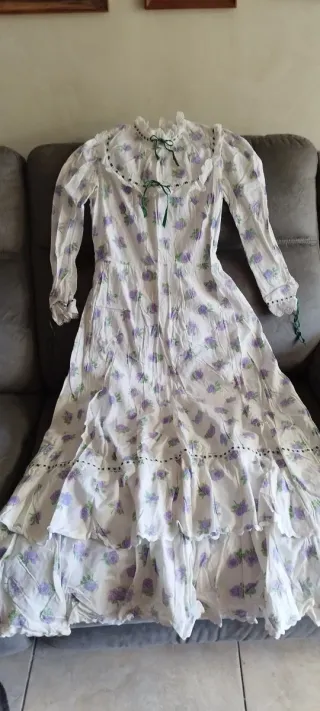 Vestido vintage años 70 floral
