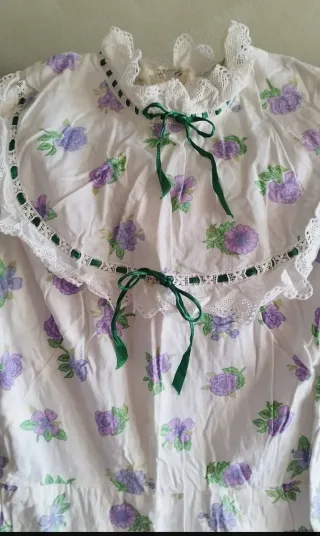 Vestido vintage años 70 floral