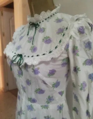 Vestido vintage años 70 floral