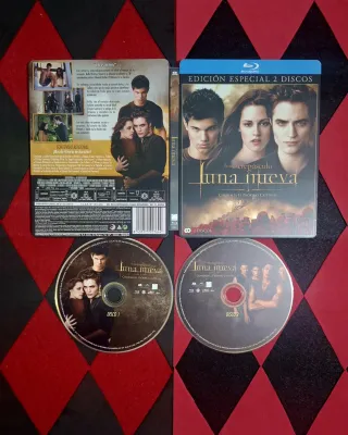 Blu-ray Crepúsculo Luna Nueva 2 Discos