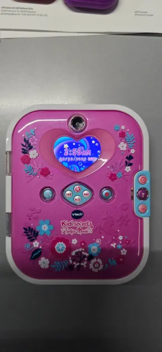 Diario VTech KidiSecrets Selfie Music Son Dos