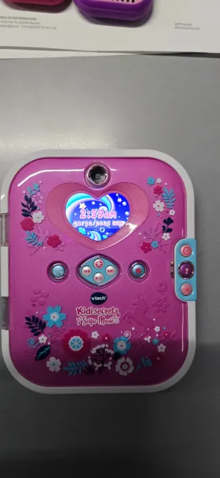 Diario VTech KidiSecrets Selfie Music Son Dos