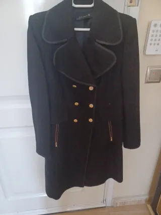 OPORTUNIDADD Abrigo paño Zara Talla L