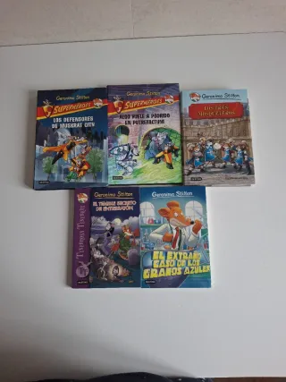 5 libros de Geronimo Stilton