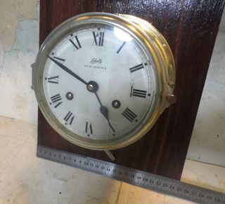 Reloj y Barómetro de Barco Alemán