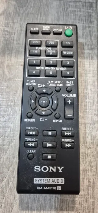 Minicadena Sony CD y USB