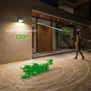 Focos LED Solares exterior (2 un)