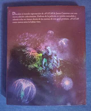 Avatar en Blu ray. Edicion coleccionista 3 discos