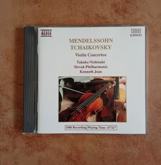 CD Mendelssohn Tchaikovsky Violin Concertos