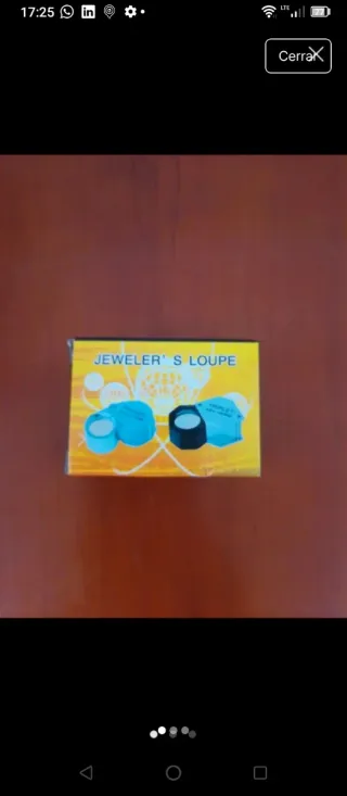 Lupa Joyero Filatelia Precisión