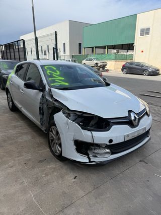 Despiece Renault Megane III 1.5 DCI  Año 2012