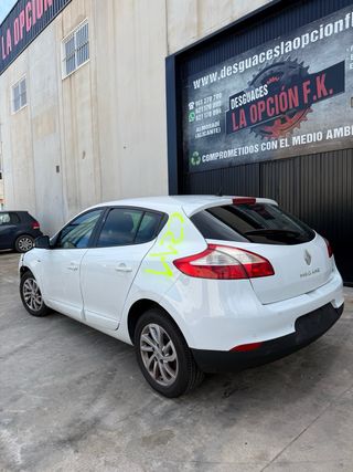 Despiece Renault Megane III 1.5 DCI  Año 2012