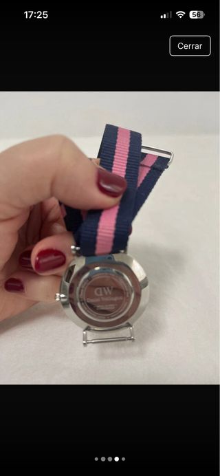 Reloj Daniel Wellington Plata y Rosa