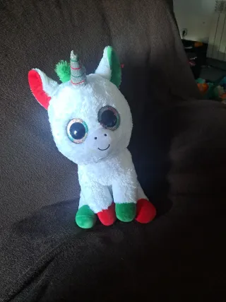 Peluche Ty Unicornio Blanco